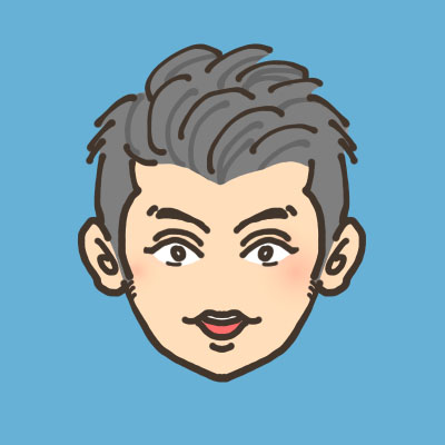 グループ代表取締役日笠健の似顔絵
