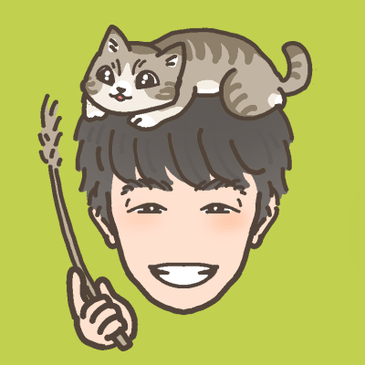 バックエンドエンジニアの似顔絵